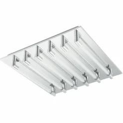 Plafonnier Eglo VELARDE LED Chrome, 6 lumières