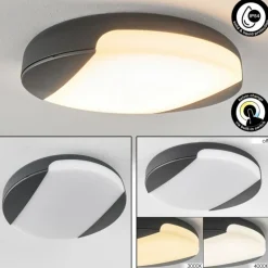 plafonnier extérieur Joserand LED Anthracite, 1 lumière