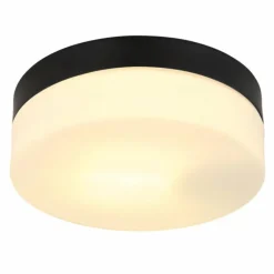 plafonnier extérieur Globo VRANOS Noir, 1 lumière