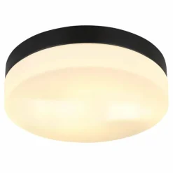 plafonnier extérieur Globo VRANOS Noir, 1 lumière