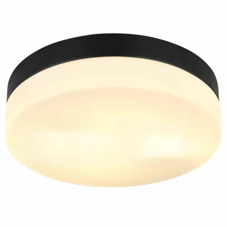 plafonnier extérieur Globo VRANOS Noir, 1 lumière