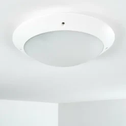 plafonnier extérieur Grafton Blanc, 2 lumières