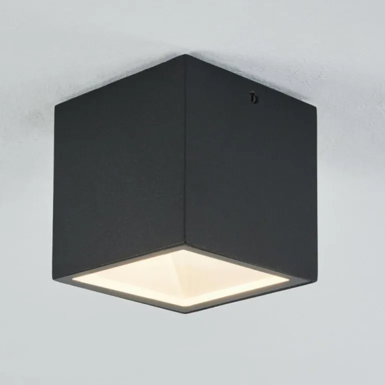 plafonnier extérieur Spidern LED Blanc, 1 lumière