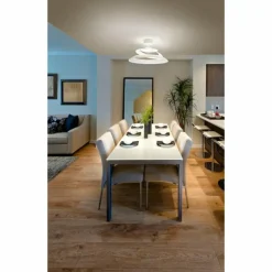 Plafonnier Fabas Luce Aragon LED Blanc, 1 lumière
