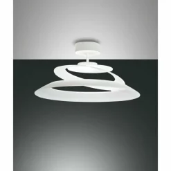 Plafonnier Fabas Luce Aragon LED Blanc, 1 lumière