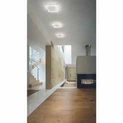 Plafonnier Fabas Luce Bard LED Blanc, 1 lumière