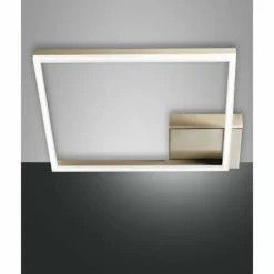 Plafonnier Fabas Luce Bard LED Or, 1 lumière