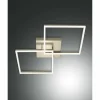 Plafonnier Fabas Luce Bard LED Or, 1 lumière