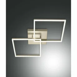 Plafonnier Fabas Luce Bard LED Or, 1 lumière