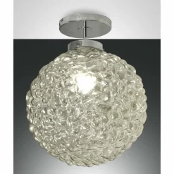 Plafonnier Fabas Luce Ego Chrome, 1 lumière