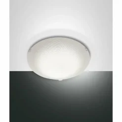 Plafonnier Fabas Luce Gera LED Blanc, 1 lumière