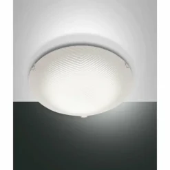 Plafonnier Fabas Luce Gera LED Blanc, 1 lumière