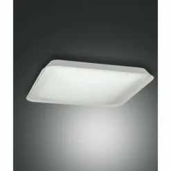 Plafonnier Fabas Luce Hugo LED Blanc, 1 lumière