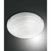 Plafonnier Fabas Luce KENT Nickel mat, 3 lumières