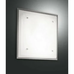 Plafonnier Fabas Luce MAGGIE Chrome, 2 lumières