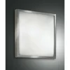 Plafonnier Fabas Luce OSAKA Nickel mat, 2 lumières