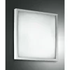 Plafonnier Fabas Luce Osaka LED Blanc, 1 lumière