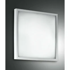 Plafonnier Fabas Luce Osaka LED Blanc, 1 lumière