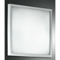 Plafonnier Fabas Luce Osaka LED Blanc, 1 lumière