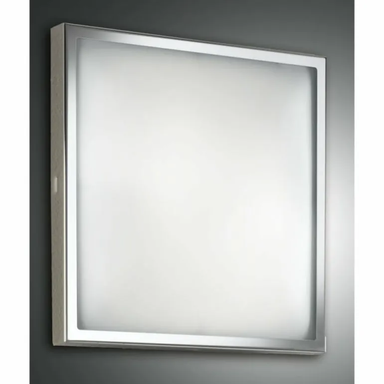 Plafonnier Fabas Luce Osaka LED Blanc, 1 lumière
