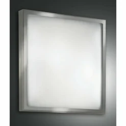 Plafonnier Fabas Luce Osaka LED Blanc, 1 lumière