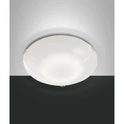 Plafonnier Fabas Luce Ostuni LED Blanc, 1 lumière
