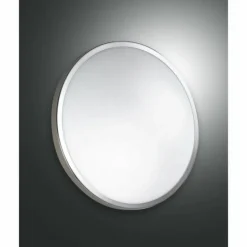 Plafonnier Fabas Luce Plaza LED Blanc, 1 lumière