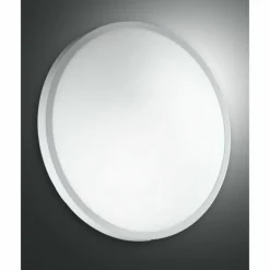 Plafonnier Fabas Luce Plaza LED Blanc, 1 lumière