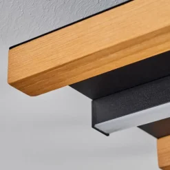 Plafonnier Favorina LED Écru, Noir, 1 lumière