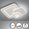 Plafonnier Fischer & Honsel Joster LED Blanc, 1 lumière, Télécommandes