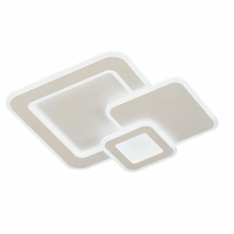 Plafonnier Fischer & Honsel Joster LED Blanc, 1 lumière, Télécommandes