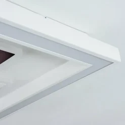 Plafonnier Fitili LED Noir, Blanc, 1 lumière, Télécommandes, Changeur de couleurs