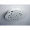 Plafonnier 2flg. Blanc, 2 lumières