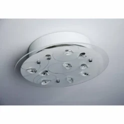 Plafonnier 2flg. Blanc, 2 lumières