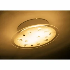 Plafonnier 2flg. Blanc, 2 lumières