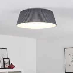 Plafonnier Fremont LED Gris, 1 lumière