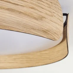 Plafonnier Fuscado LED Couleur bois, 1 lumière