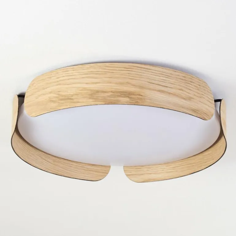 Plafonnier Fuscado LED Couleur bois, 1 lumière