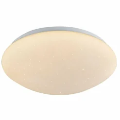 Plafonnier Globo Atreju I LED Blanc, 1 lumière, Télécommandes, Changeur de couleurs