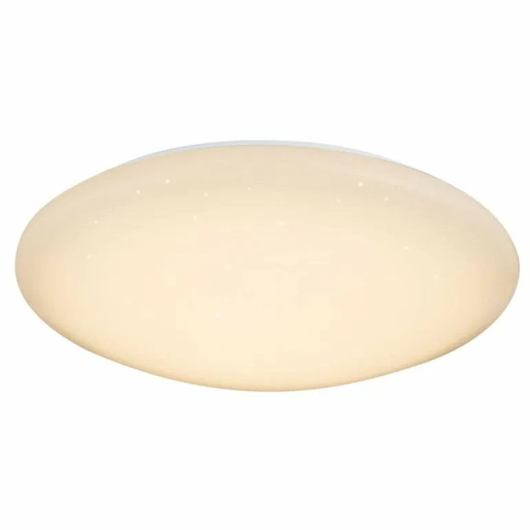 Plafonnier Globo ATREJU I LED Blanc, 1 lumière, Télécommandes, Changeur de couleurs