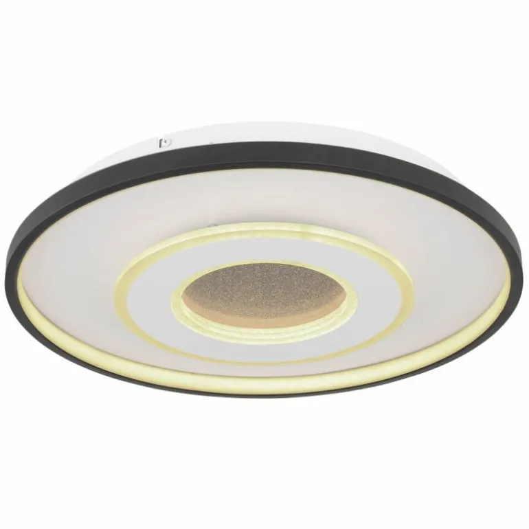 Plafonnier Globo BRIENNA LED Blanc, 1 lumière, Télécommandes