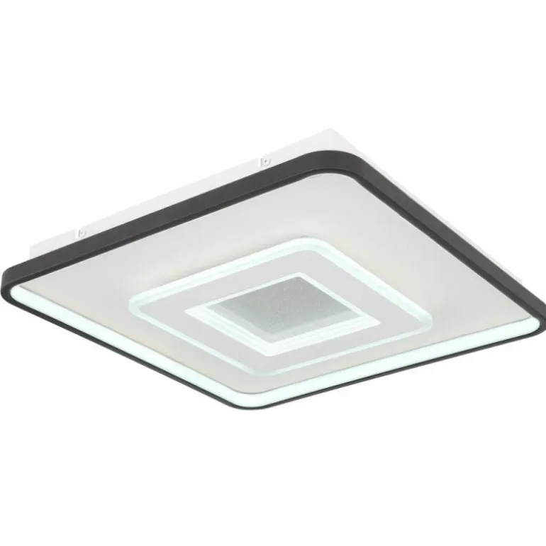 Plafonnier Globo BRIENNA LED Blanc, 1 lumière, Télécommandes