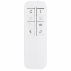 Plafonnier Globo BRIENNA LED Blanc, 1 lumière, Télécommandes