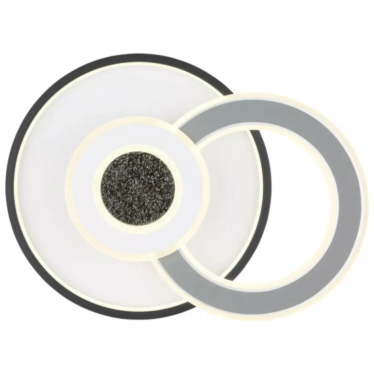 Plafonnier Globo BRIENNA LED Blanc, 1 lumière, Télécommandes
