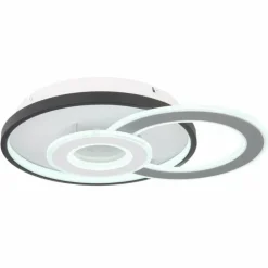 Plafonnier Globo BRIENNA LED Blanc, 1 lumière, Télécommandes