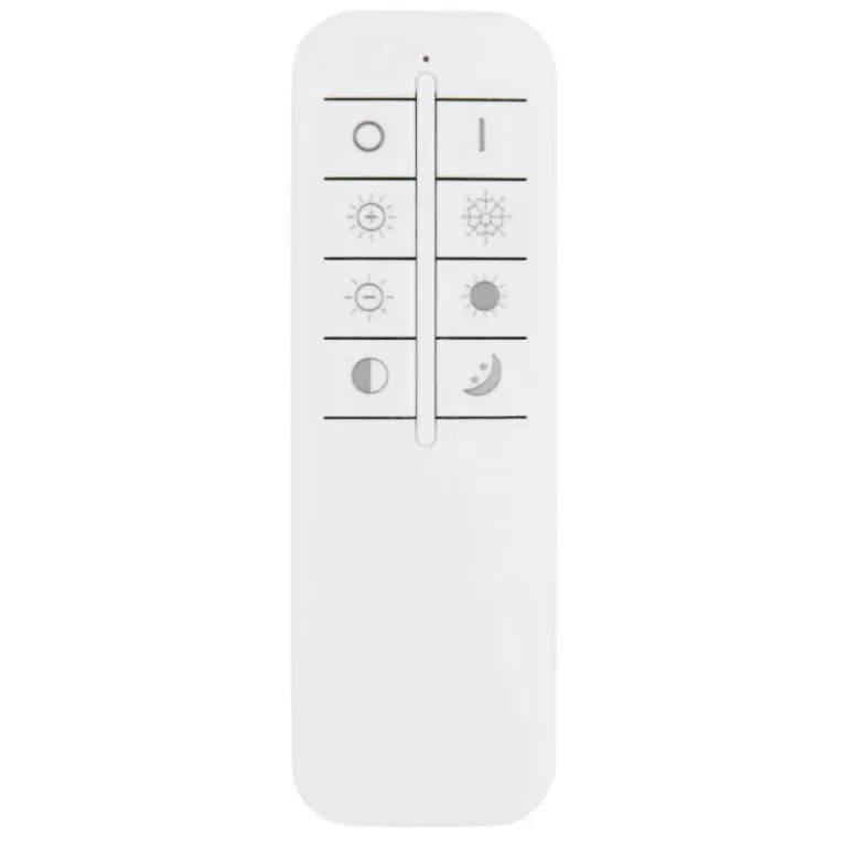Plafonnier Globo BRIENNA LED Blanc, 1 lumière, Télécommandes