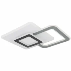 Plafonnier Globo BRIENNA LED Blanc, 1 lumière, Télécommandes