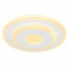 Plafonnier Globo CAMILLA LED Blanc, 1 lumière