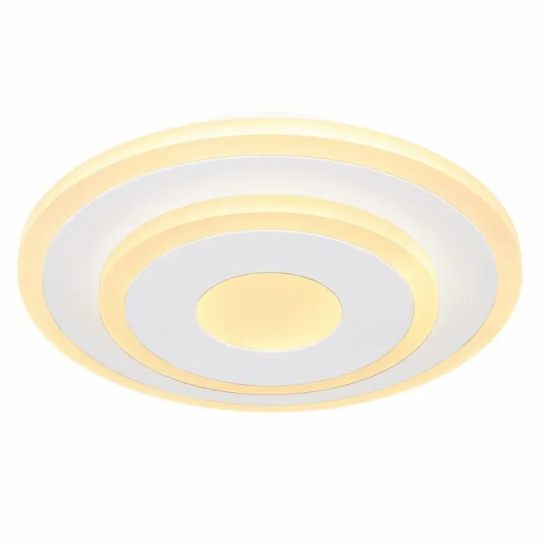 Plafonnier Globo CAMILLA LED Blanc, 1 lumière
