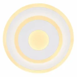 Plafonnier Globo CAMILLA LED Blanc, 1 lumière